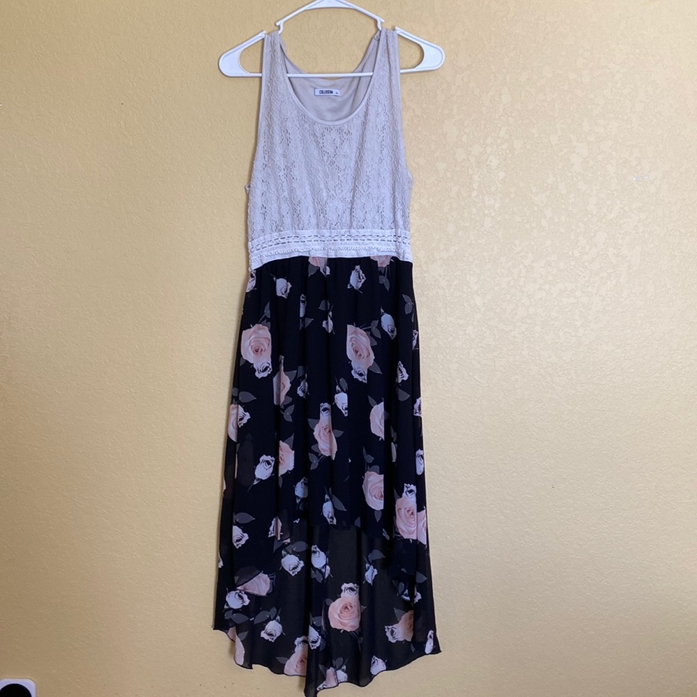 Colliseum High Low Floral Dress